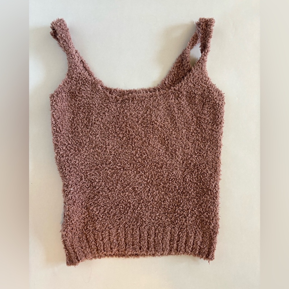 SKIMS Fuzzy lounge tank